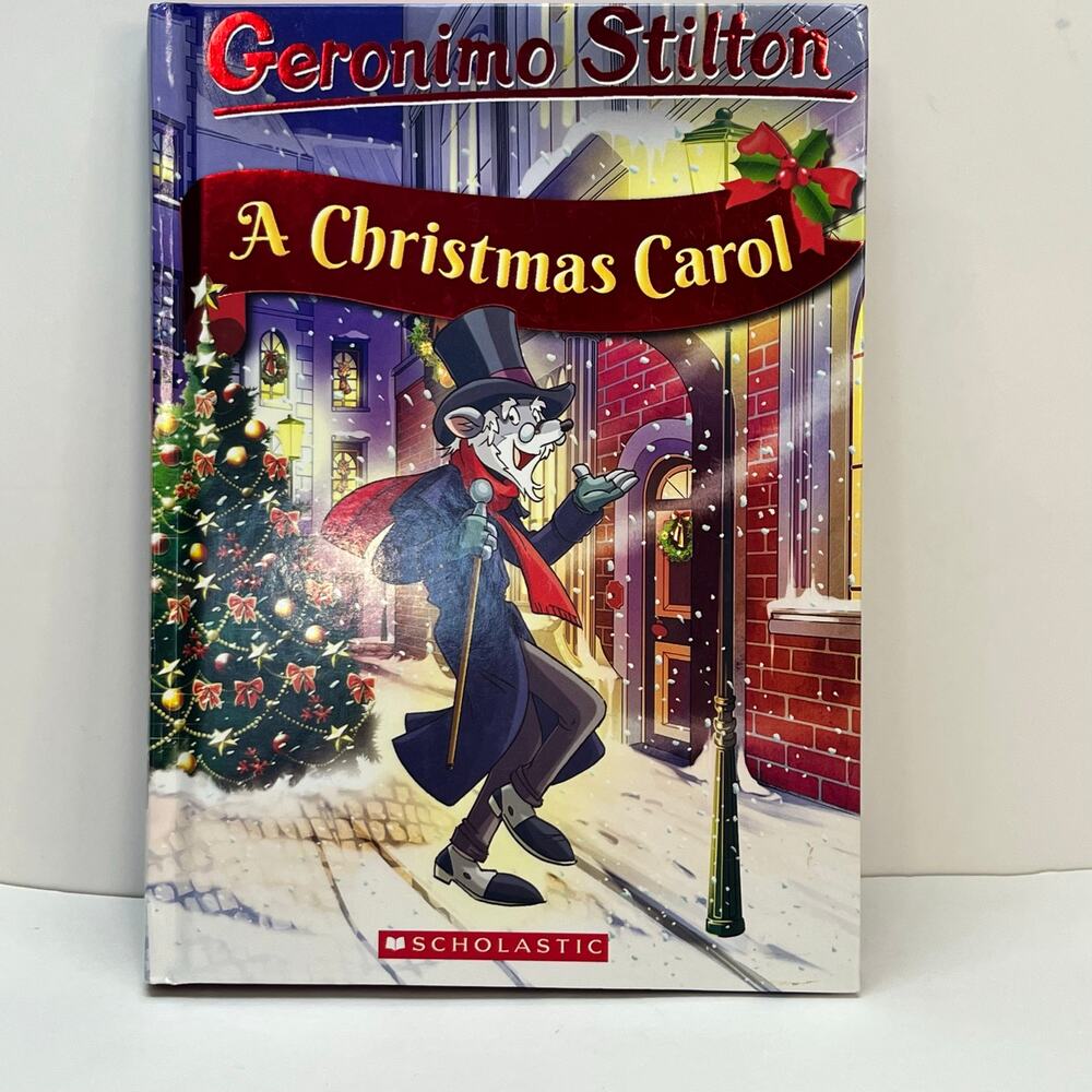 geronimo stilton classic tales a christmas carol book young readers scholastic‎